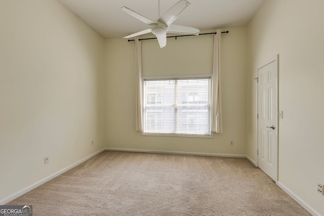 4246 River Green Dr Unit 202, Atlanta, GA 30327 - spare room with carpet floors and ceiling fan