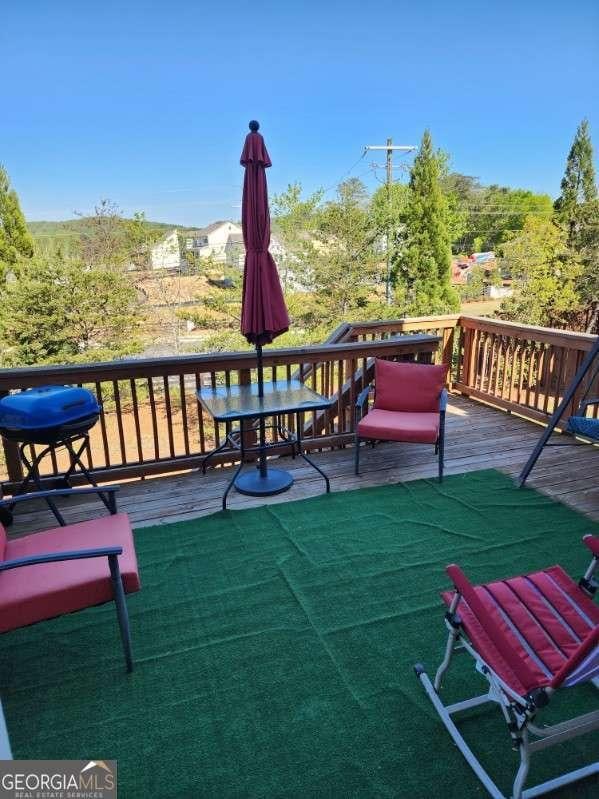134 Sierra Cir, Woodstock, GA 30188 - view of deck