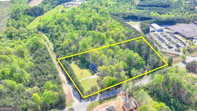 5800 S Richland Creek Rd, Buford, GA 30518 - aerial view with a view of trees