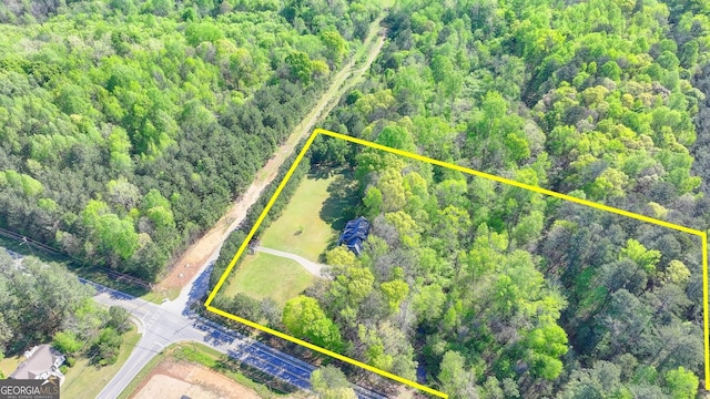 5800 S Richland Creek Rd, Buford, GA 30518 - drone / aerial view featuring a view of trees