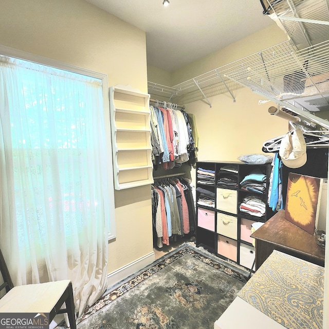 view of spacious closet