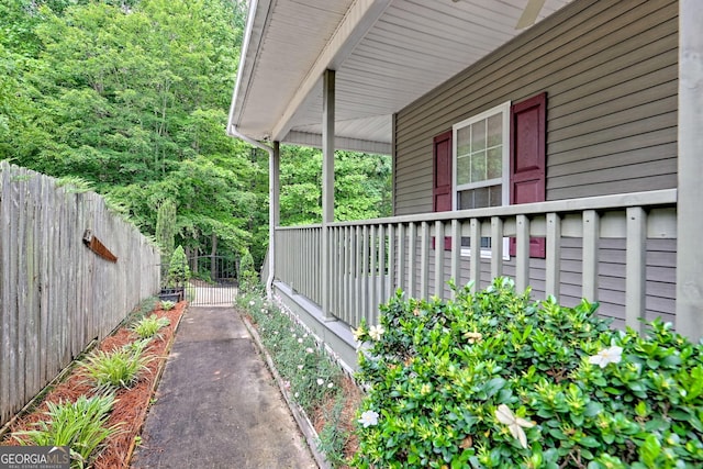 327 Kissimmee Trl, Cornelia, GA 30531 - view of property exterior featuring a porch