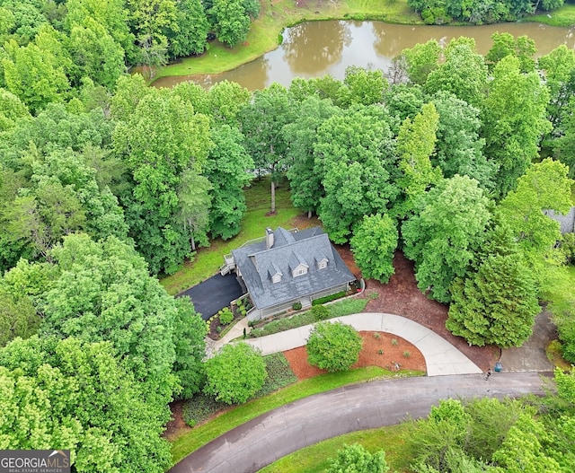 327 Kissimmee Trl, Cornelia, GA 30531 - aerial view of property and surrounding area featuring a large body of water