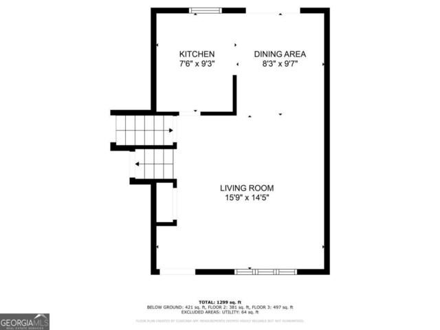 2092 Countydown Ln, Stone Mountain, GA 30088 - plan