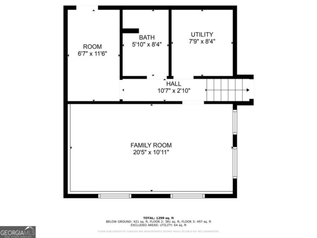 2092 Countydown Ln, Stone Mountain, GA 30088 - plan
