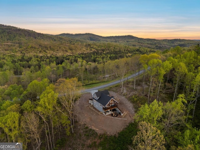 1016 Twisted Oak Rd Unit 115, Talking Rock, GA 30175 - view of subject property featuring a forest and a mountain backdrop