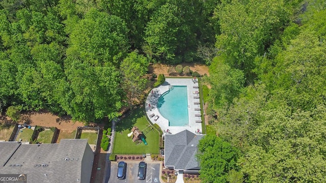 aerial view