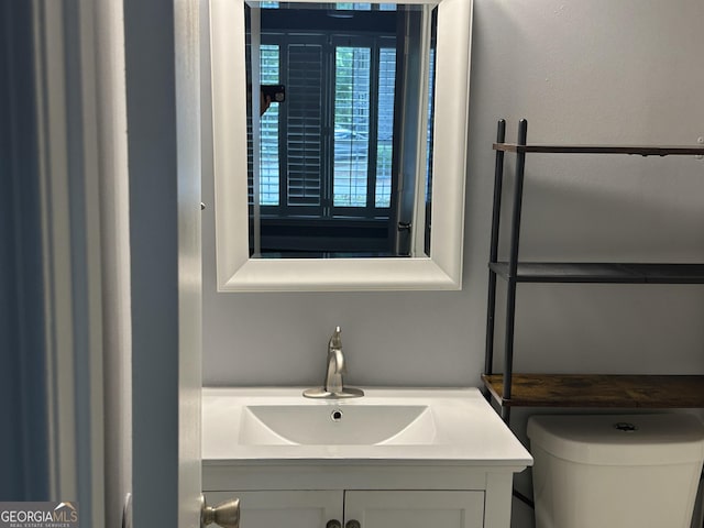 4828 Westridge Dr, Norcross, GA 30093 - half bath with toilet and vanity