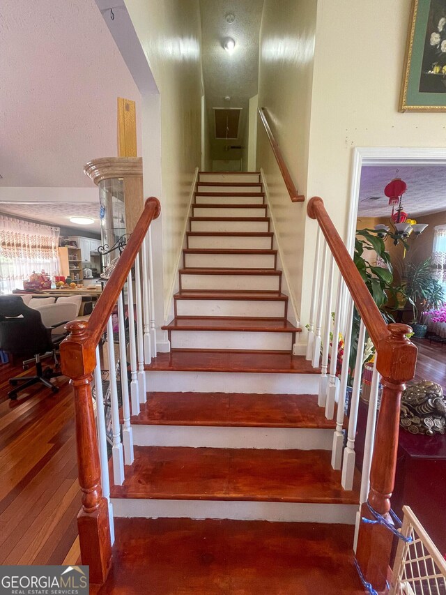 view of stairs