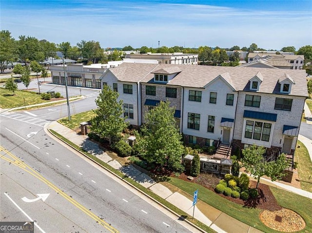 820 Fair View Cir, Roswell, GA 30076 - bird's eye view with a residential view