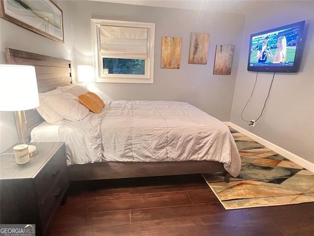 3629 Embry Cir, Atlanta, GA 30341 - bedroom with wood-type flooring and baseboards