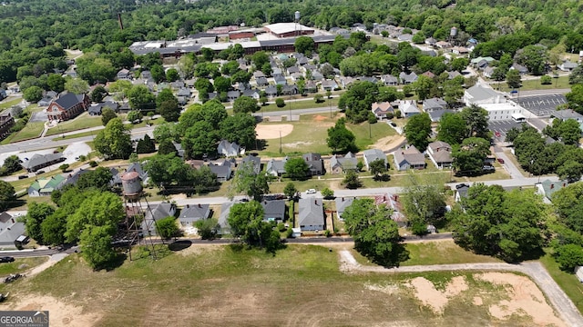 30 Poplar St, Porterdale, GA 30014 - drone / aerial view with a residential view and a view of trees