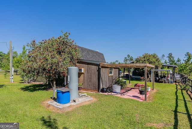 3636 Echols St, Patterson, GA 31557 - view of yard with fence and a patio area