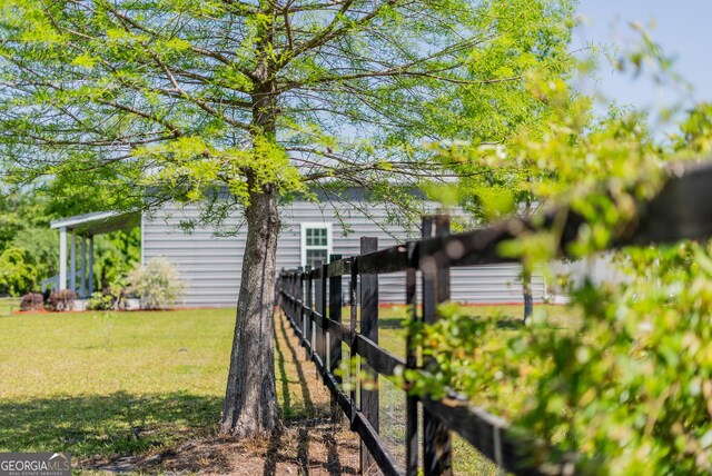 3636 Echols St, Patterson, GA 31557 - view of yard featuring fence