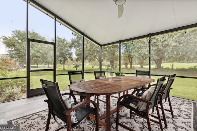 547 E Cardinal Cir, Saint Marys, GA 31558 - sunroom / solarium featuring plenty of natural light and outdoor dining space