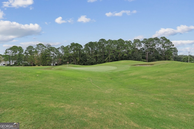 547 E Cardinal Cir, Saint Marys, GA 31558 - view of home's community with a yard and view of golf course
