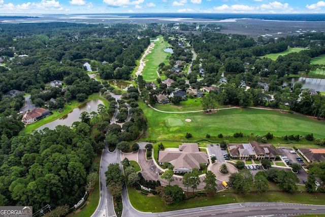 547 E Cardinal Cir, Saint Marys, GA 31558 - bird's eye view featuring a residential view, view of golf course, and a water view