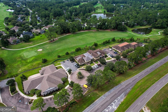 547 E Cardinal Cir, Saint Marys, GA 31558 - birds eye view of property featuring a residential view, view of golf course, and a water view