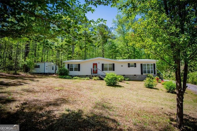1530 Mcbrayer, Temple, GA 30179 - manufactured / mobile home featuring crawl space and a front lawn