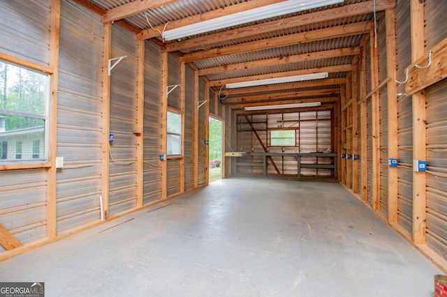 1530 Mcbrayer, Temple, GA 30179 - misc room with plenty of natural light and concrete floors