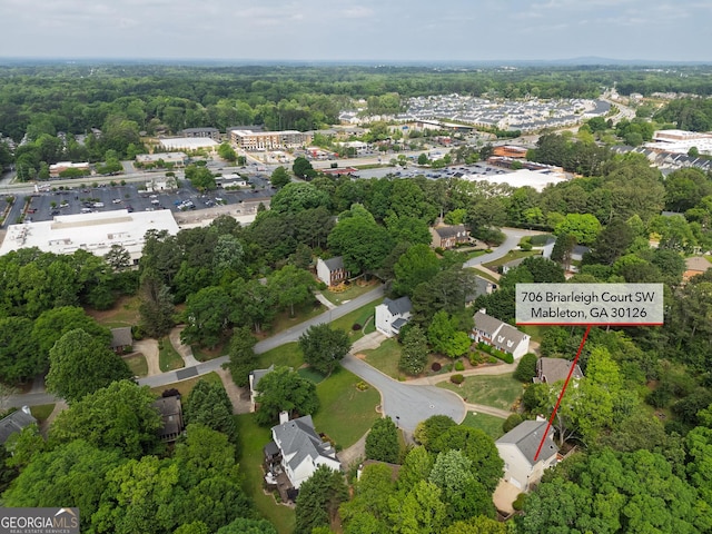 aerial view