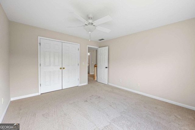 2745 Princeton Trce, Cumming, GA 30041 - unfurnished bedroom featuring carpet floors, visible vents, and baseboards