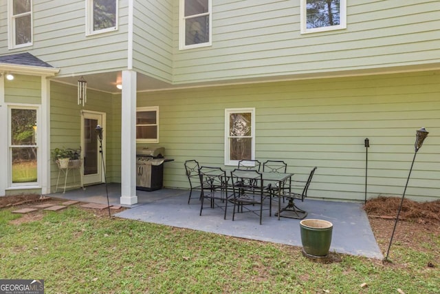 2745 Princeton Trce, Cumming, GA 30041 - view of patio / terrace featuring area for grilling