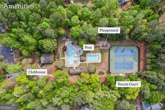 2745 Princeton Trce, Cumming, GA 30041 - aerial view