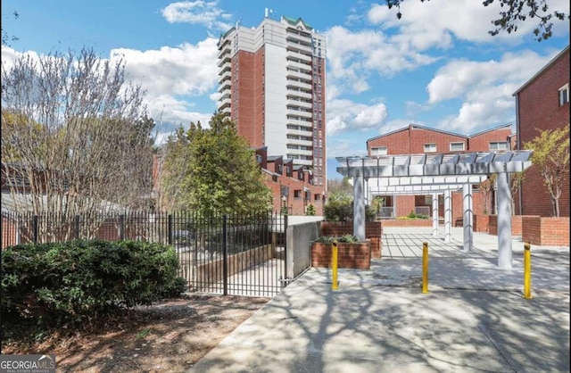 375 Ralph Mcgill Blvd # 1503, Atlanta, GA 30312 - view of community featuring a pergola