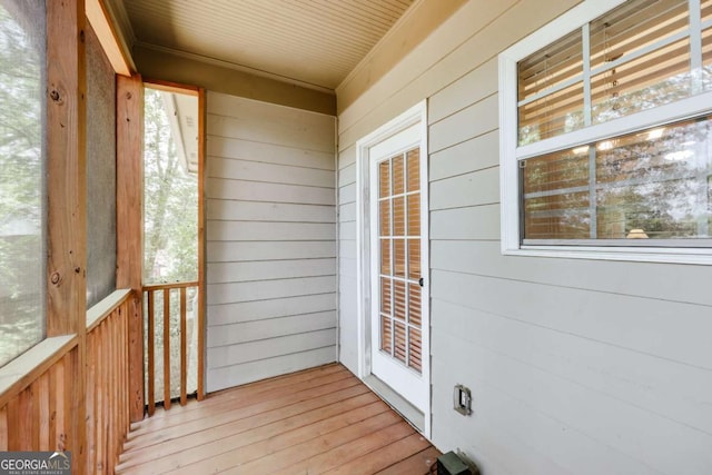 90 Hart Ave, Athens, GA 30606 - view of wooden terrace