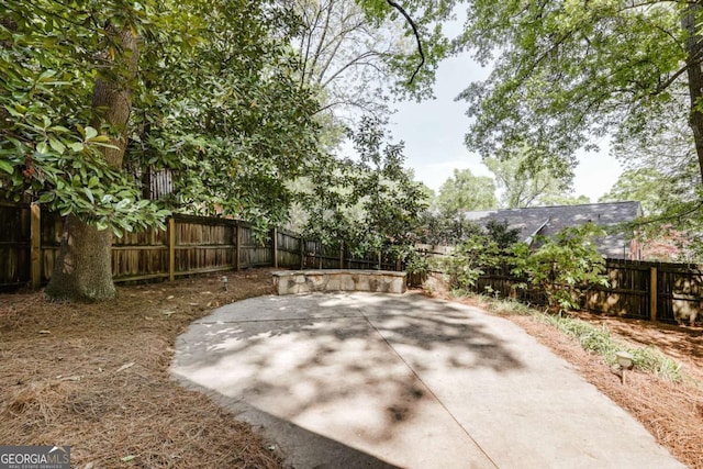 90 Hart Ave, Athens, GA 30606 - fenced backyard with a patio area