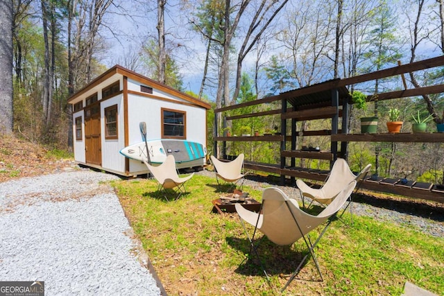 124 Nichols Branch Ln, Clayton, GA 30525 - view of outdoor structure