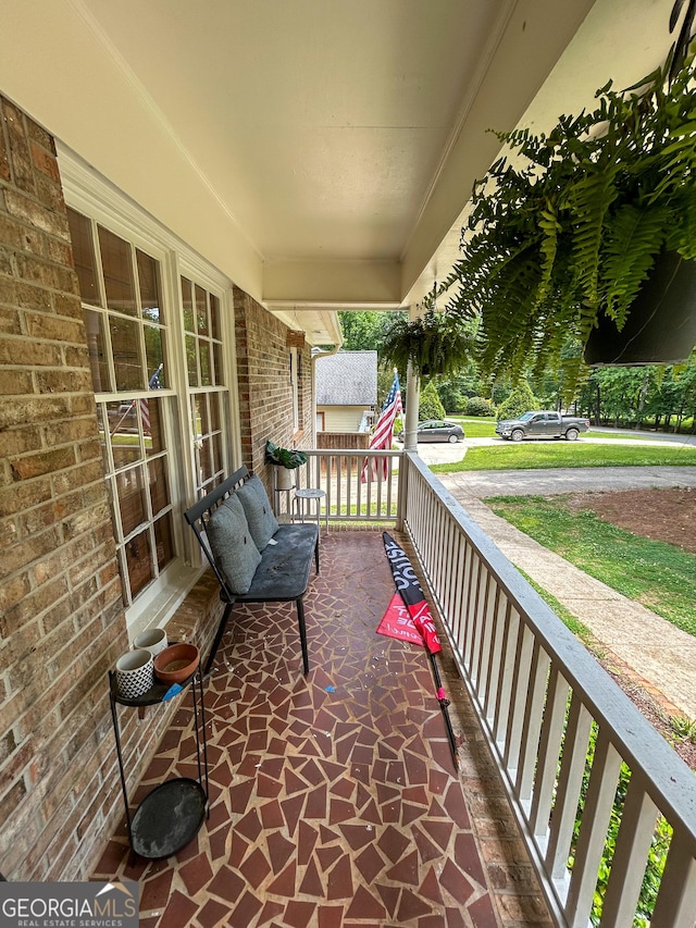 15 Laurelwood Cir, Griffin, GA 30224 - view of patio / terrace featuring a porch