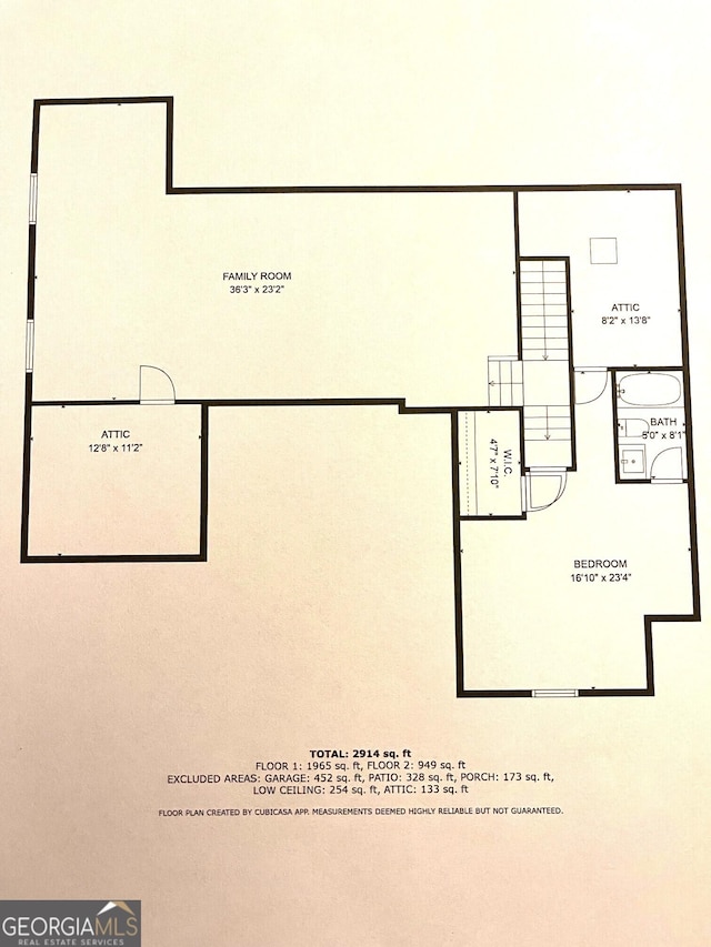 2710 Sandy Irwin Ct SW, Marietta, GA 30064 - plan