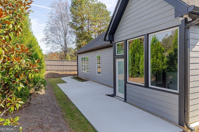 2710 Sandy Irwin Ct SW, Marietta, GA 30064 - view of side of home with a patio area and a fenced backyard