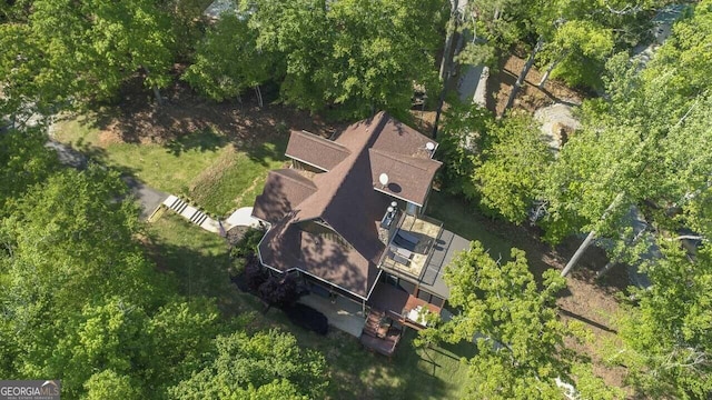 210 Lake Pines Rd, Jackson, GA 30233 - birds eye view of property
