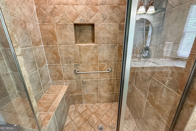 3190 Shumard Way, Marietta, GA 30064 - bathroom featuring a stall shower
