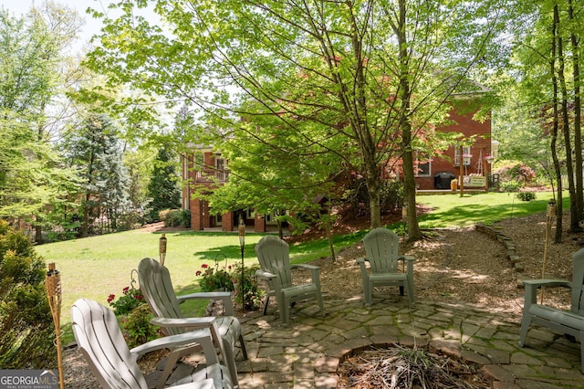 3190 Shumard Way, Marietta, GA 30064 - view of yard with a patio