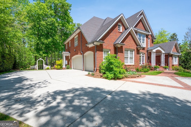 3190 Shumard Way, Marietta, GA 30064 - view of front facade with an attached garage, driveway, and brick siding