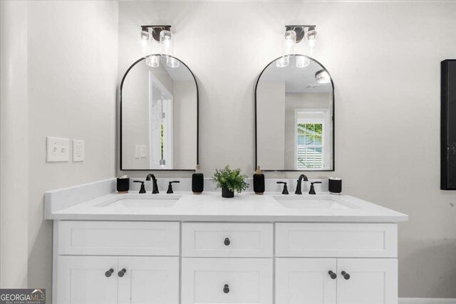 7300 Wynhill Dr, Sandy Springs, GA 30328 - full bathroom with a sink and double vanity