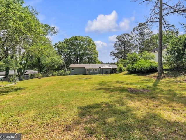 110 Dorsey St, Calhoun, GA 30701 - view of yard featuring fence