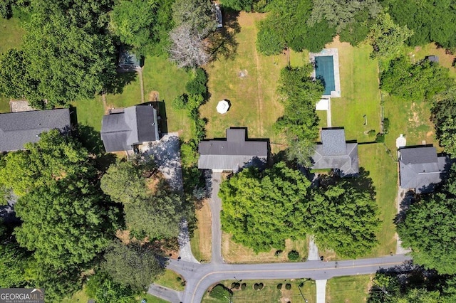 110 Dorsey St, Calhoun, GA 30701 - bird's eye view