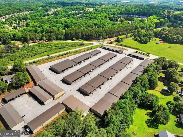 6212 Germantown Dr, Flowery Branch, GA 30542 - drone / aerial view of a heavily wooded area