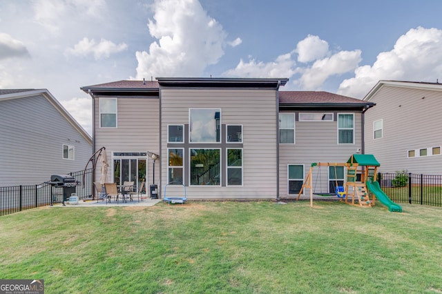 59 Michigan Cir, Hoschton, GA 30548 - community pool with fence and a patio area