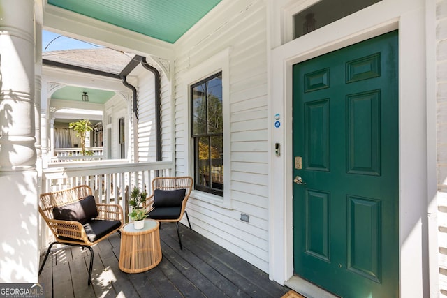 69 Hogue St NE, Atlanta, GA 30312 - entrance to property with covered porch