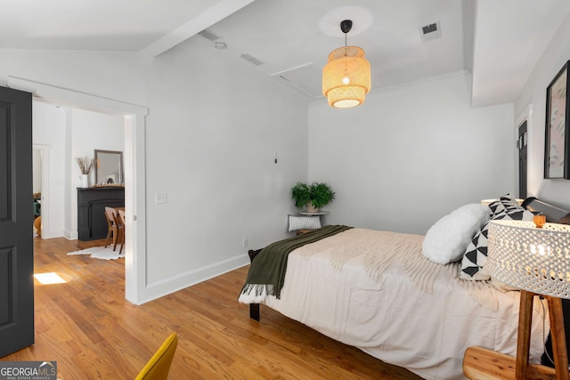 69 Hogue St NE, Atlanta, GA 30312 - bedroom featuring light wood-style flooring and baseboards