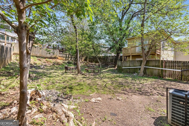 69 Hogue St NE, Atlanta, GA 30312 - fenced backyard with central AC