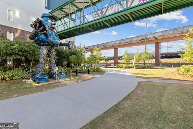 69 Hogue St NE, Atlanta, GA 30312 - surrounding community with a lawn