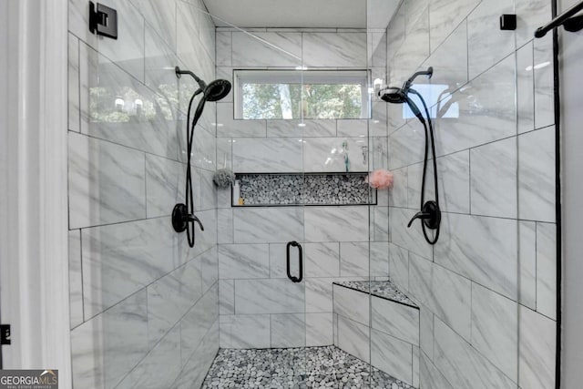 2820 Ashton Tree Ct, Dacula, GA 30019 - full bathroom featuring a stall shower