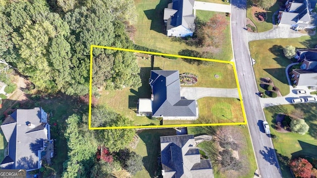 2820 Ashton Tree Ct, Dacula, GA 30019 - aerial view with a residential view